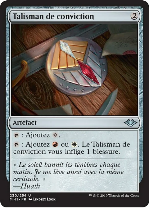 Talisman de conviction