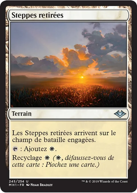 Steppes retirées