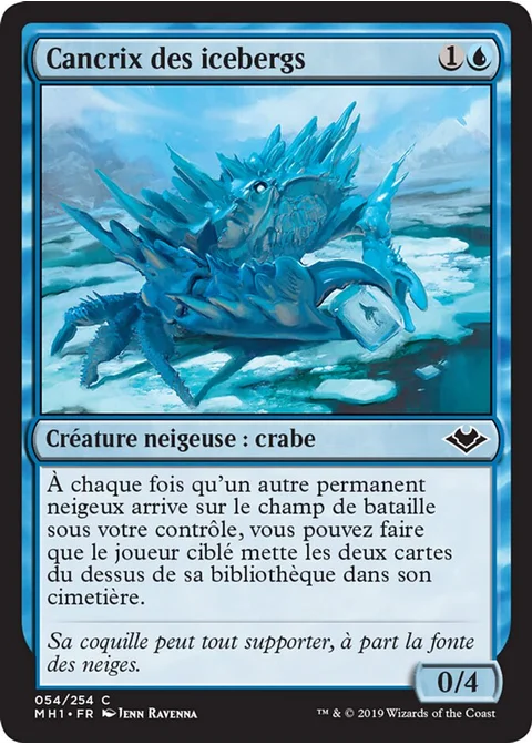 Cancrix des icebergs