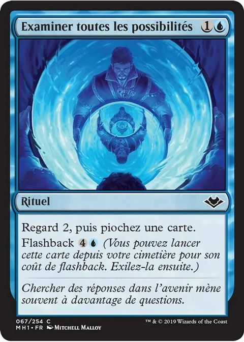 Examiner toutes les possibilités