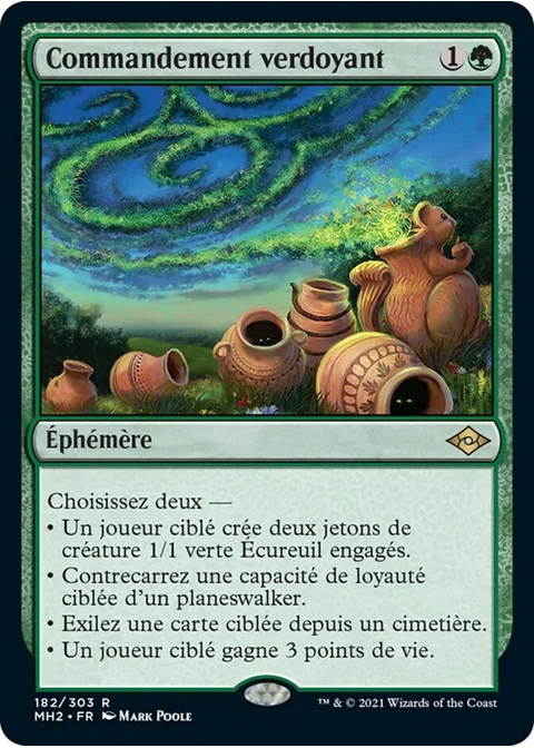 Commandement verdoyant