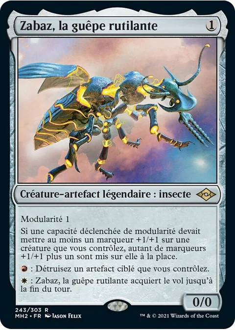 Zabaz, la guêpe rutilante