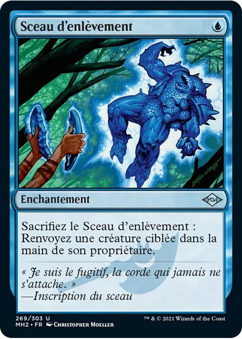 Sceau d'enlèvement