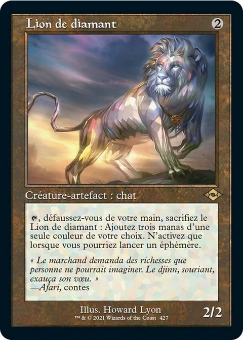 Lion de diamant