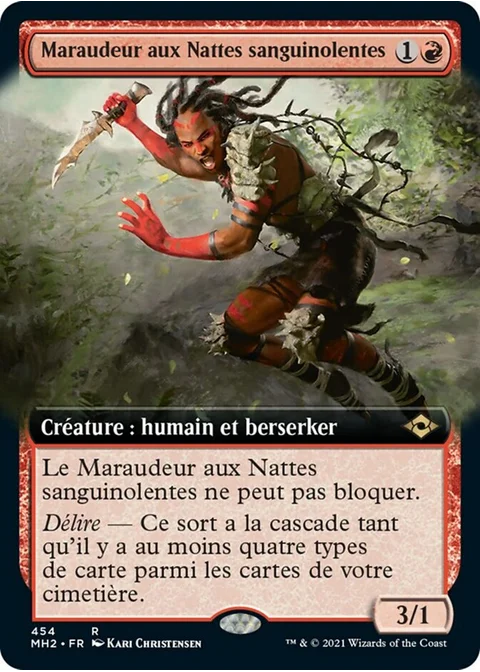 Maraudeur aux Nattes sanguinolentes