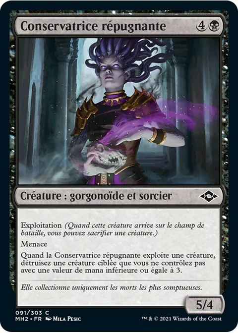 Conservatrice répugnante