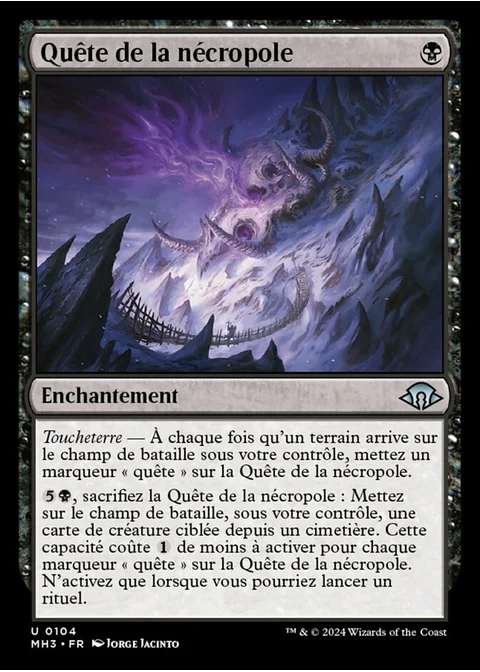 Quête de la nécropole