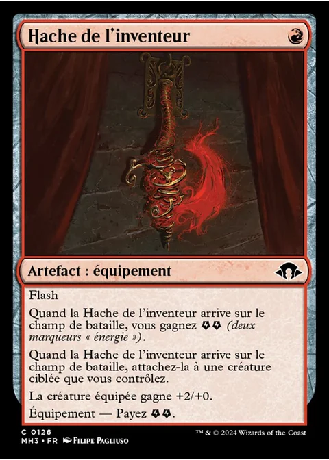 Hache de l'inventeur