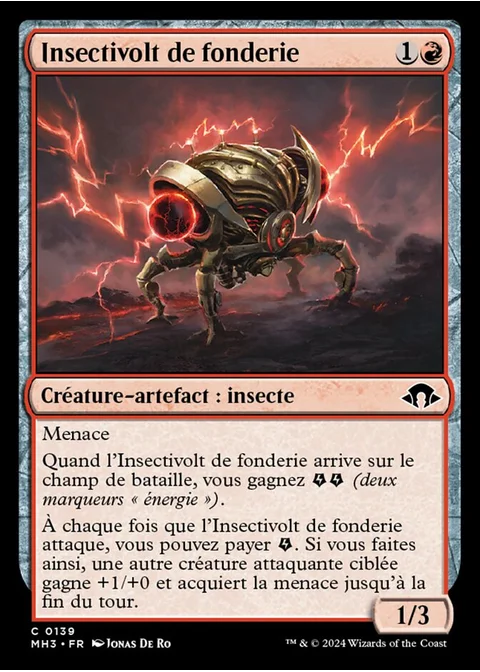 Insectivolt de fonderie