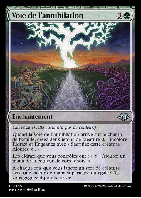 Voie de l'annihilation