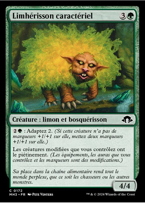 Limhérisson caractériel