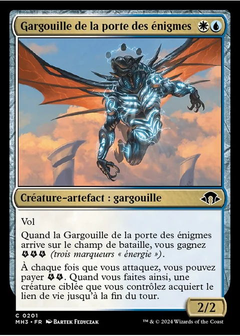Gargouille de la porte des énigmes