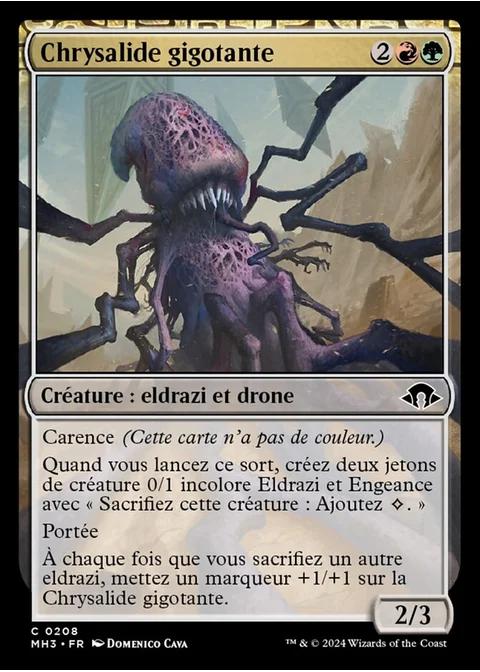 Chrysalide gigotante