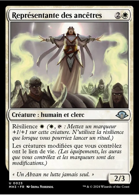 Représentante des ancêtres