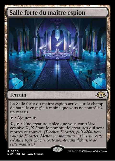 Salle forte du maître espion