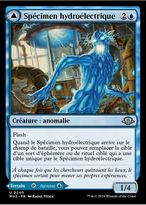 Spécimen hydroélectrique