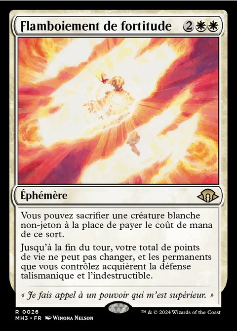 Flamboiement de fortitude