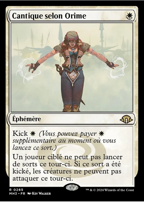 Cantique selon Orime