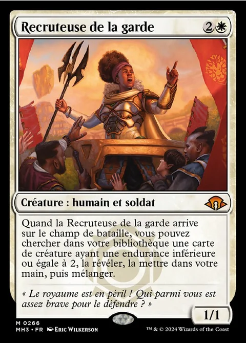 Recruteuse de la garde