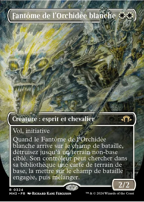 Fantôme de l'Orchidée blanche