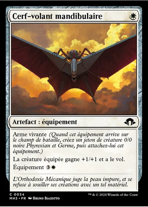 Cerf-volant mandibulaire