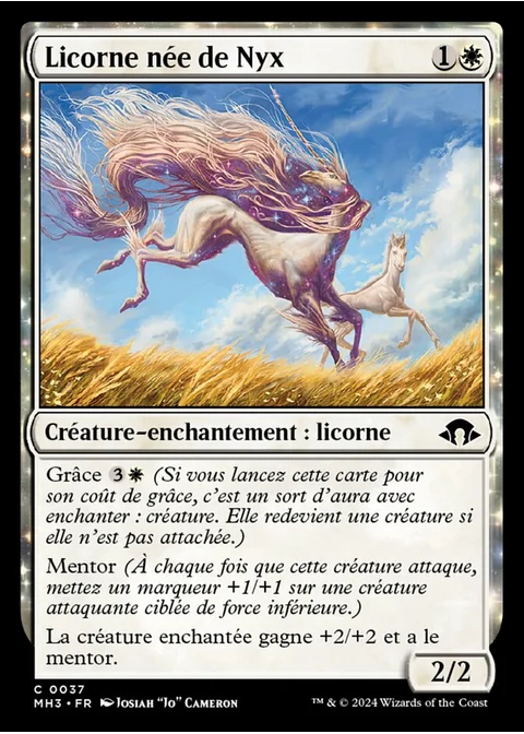 Licorne née de Nyx
