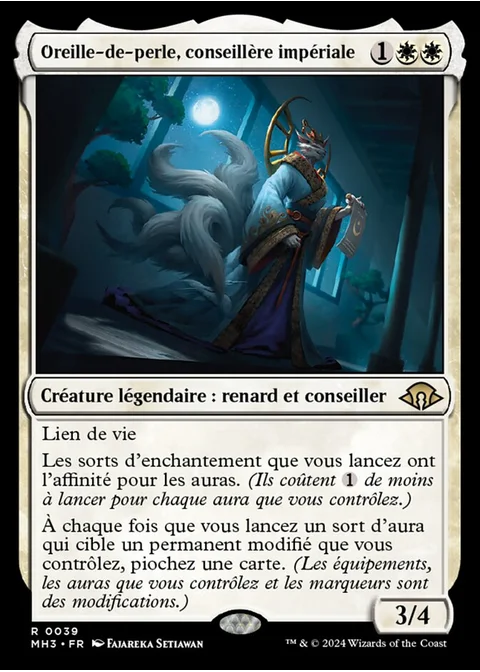 Oreille-de-perle, conseillère impériale