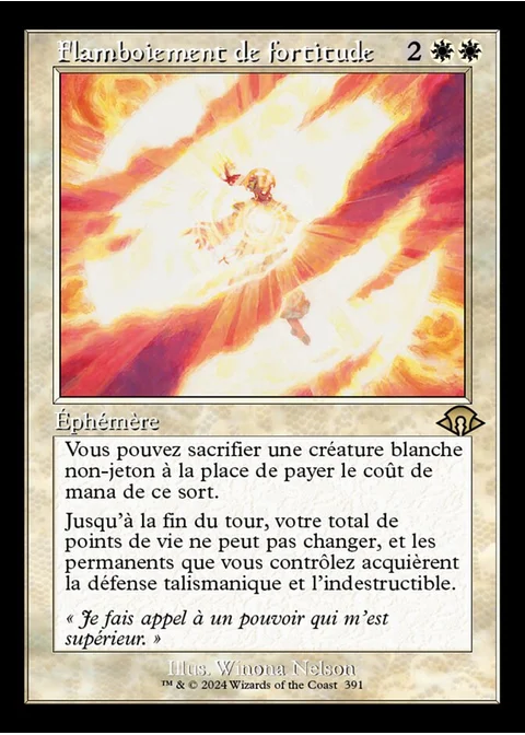 Flamboiement de fortitude