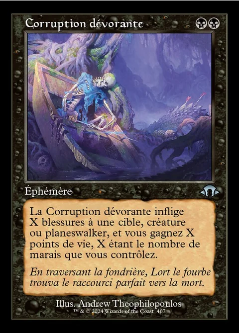 Corruption dévorante