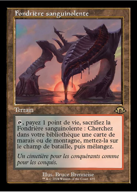 Fondrière sanguinolente