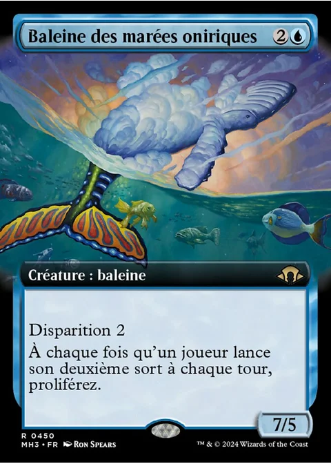 Baleine des marées oniriques