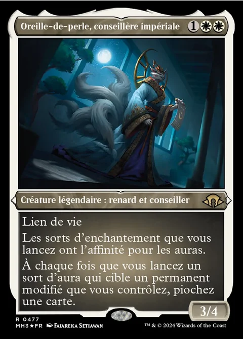 Oreille-de-perle, conseillère impériale