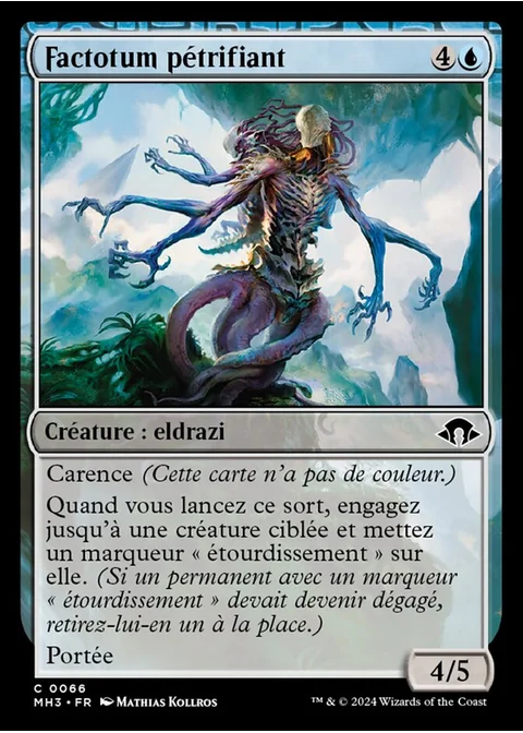 Factotum pétrifiant