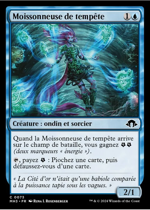 Moissonneuse de tempête