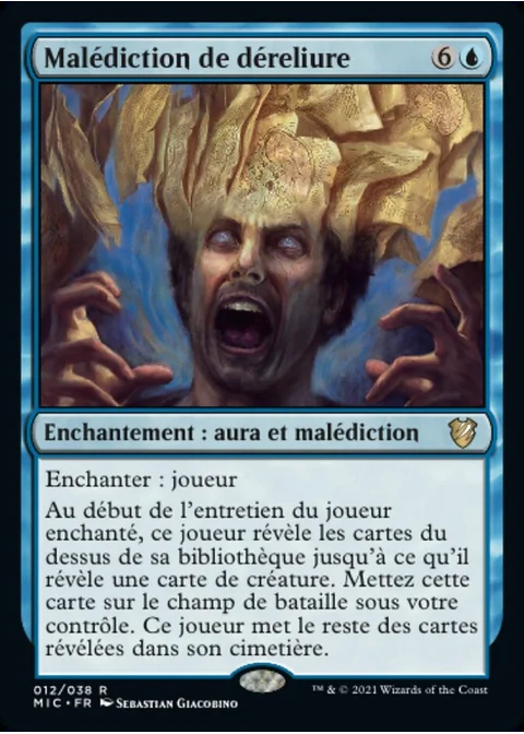 Malédiction de déreliure