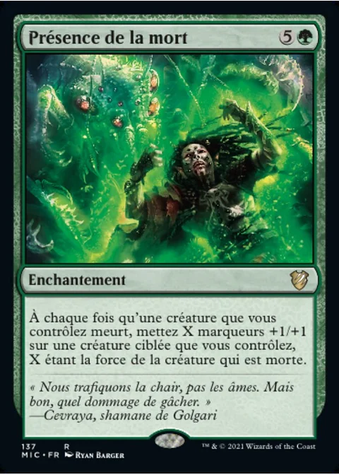 Présence de la mort