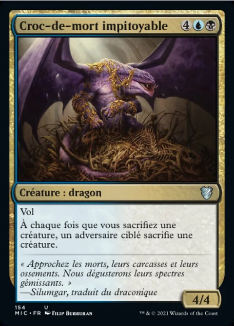 Croc-de-mort impitoyable