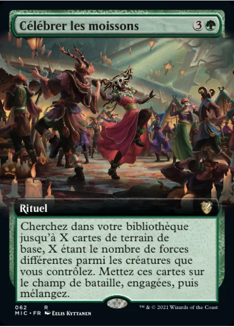 Célébrer les moissons