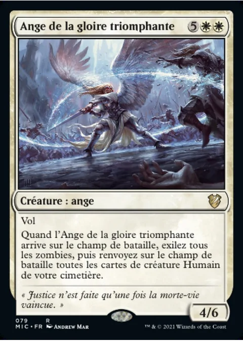 Ange de la gloire triomphante