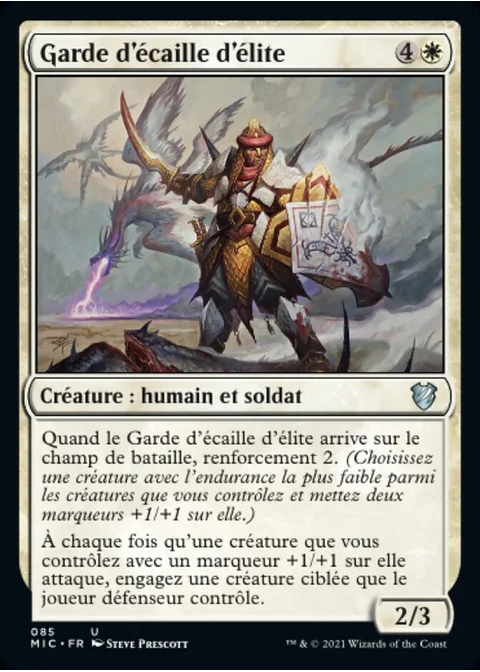 Garde d'écaille d'élite