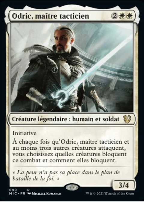 Odric, maître tacticien
