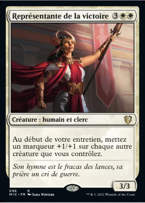 Représentante de la victoire