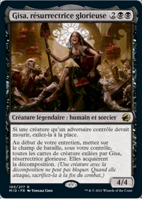 Gisa, résurrectrice glorieuse
