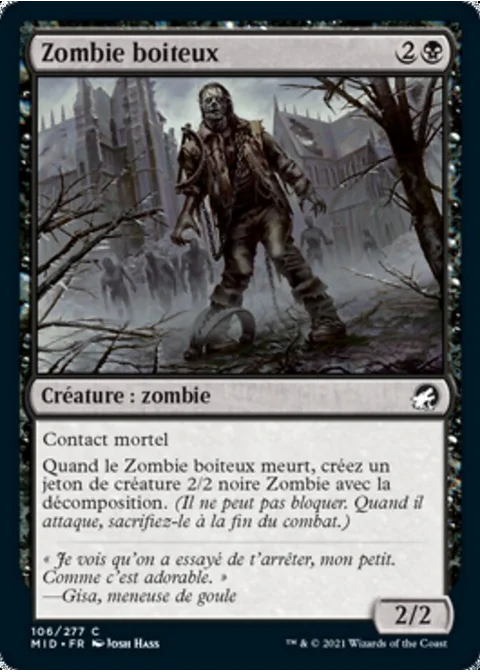 Zombie boiteux
