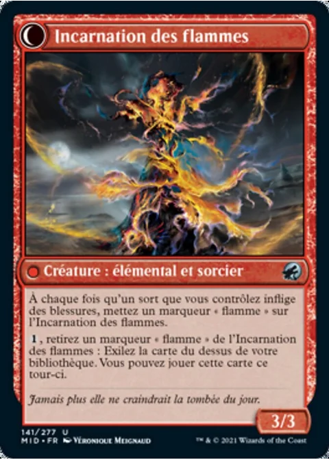 Incarnation des flammes
