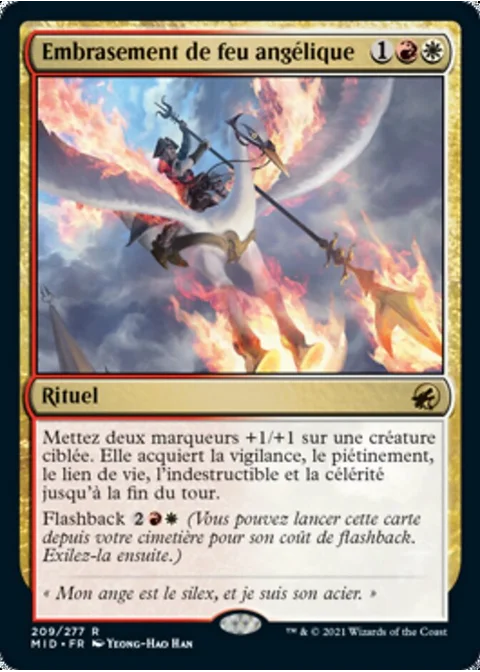 Embrasement de feu angélique