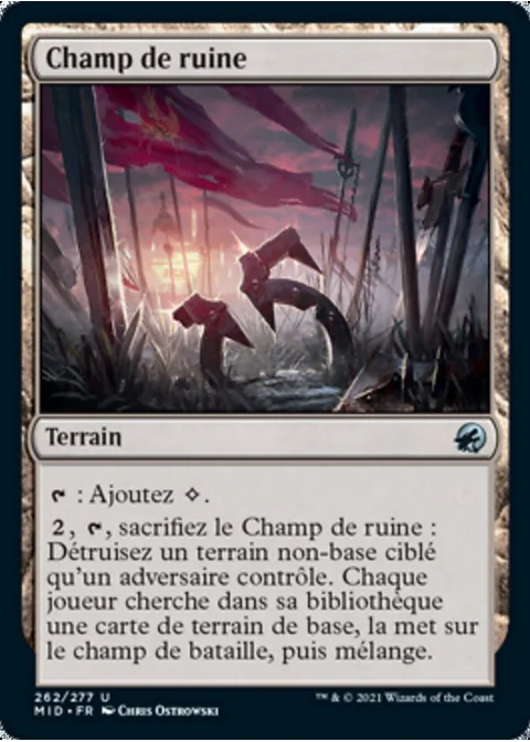 Champ de ruine