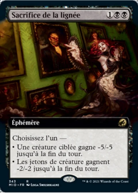 Sacrifice de la lignée