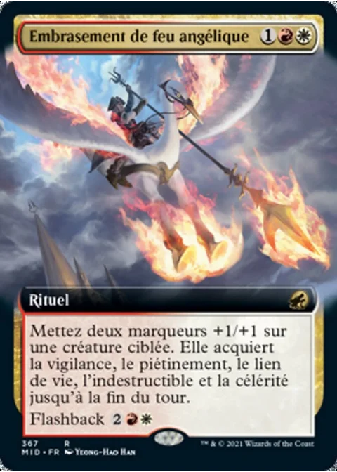 Embrasement de feu angélique