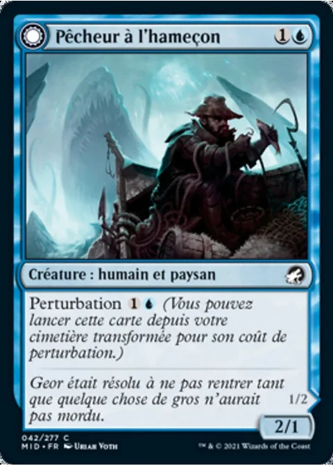 Pêcheur à l'hameçon